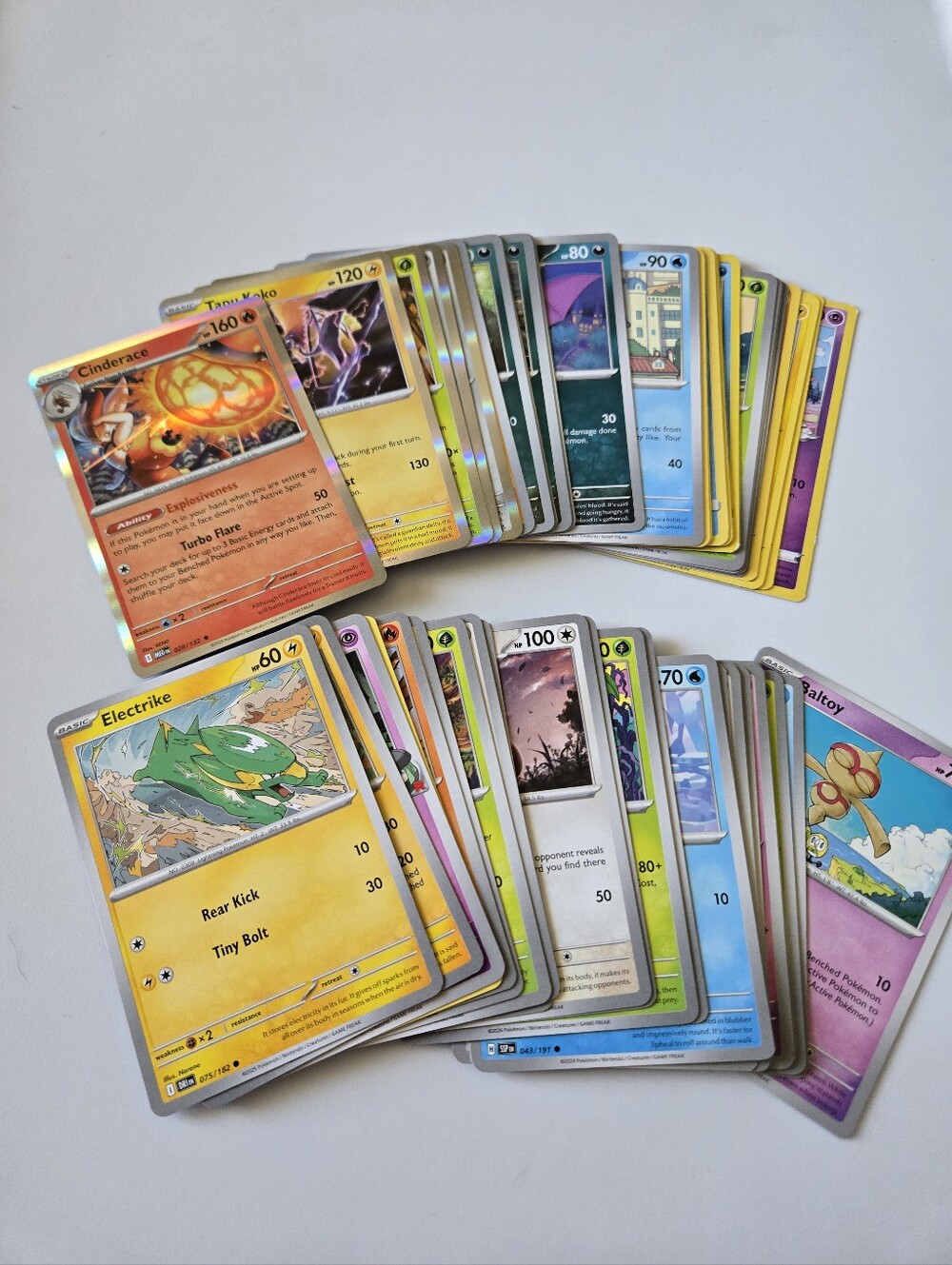 50x Pokemon Cards